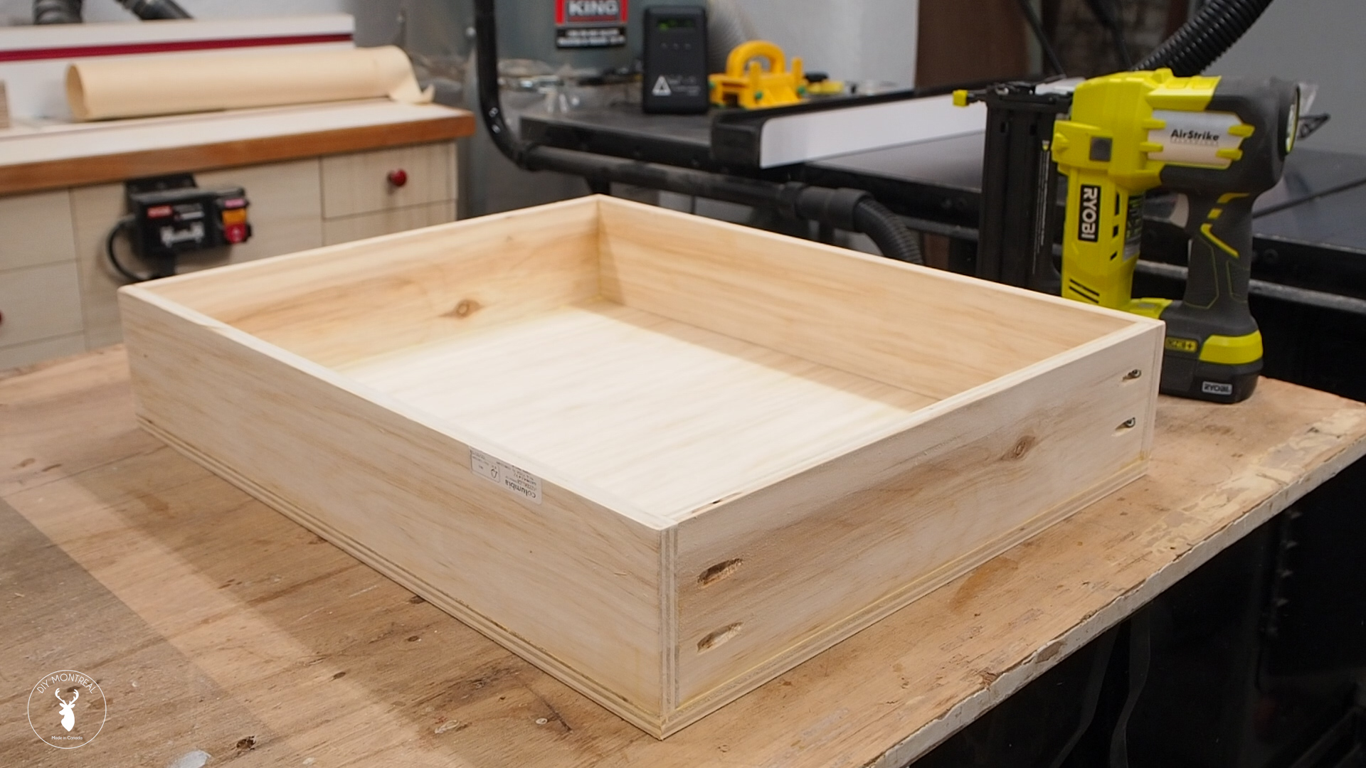 How to build shop drawers with Euro Slides DIY Montreal