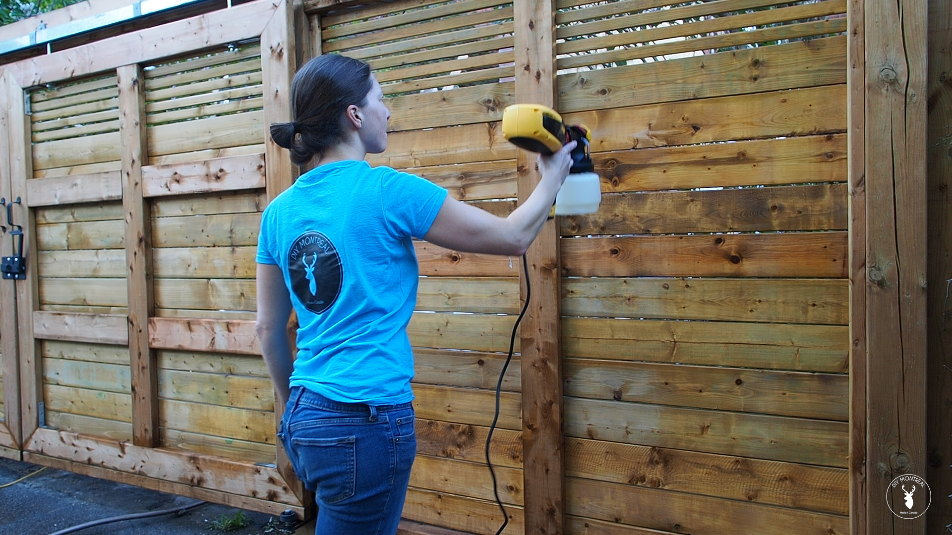 How To Stain A Fence With A Paint Sprayer At Anne Suzanne Blog