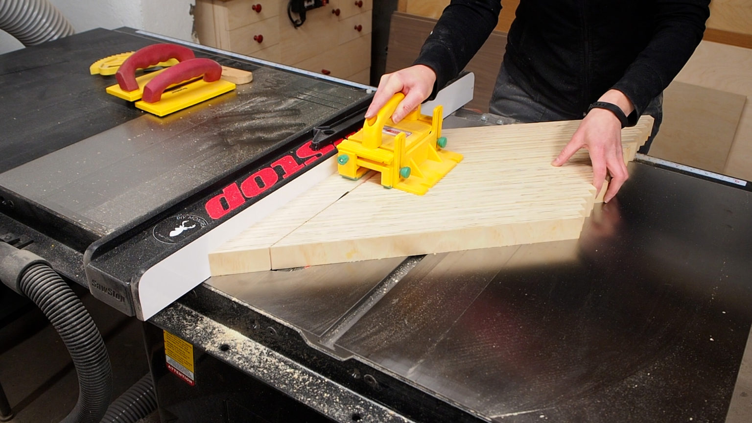 Build A Bar Stool With A Chevron Plywood Seat DIY Montreal