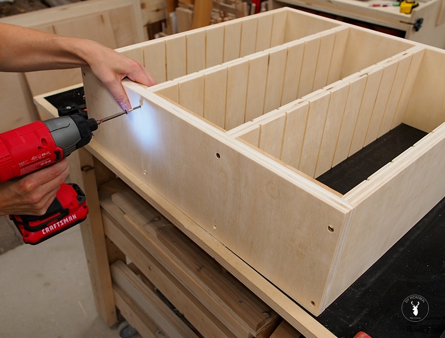 Sandpaper Organizer And Storage Cabinet Diy Montreal