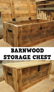 Build a storage chest from reclaimed wood | DIY Montreal