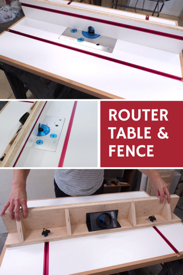 DIY Router Table and Fence Build | DIY Montreal