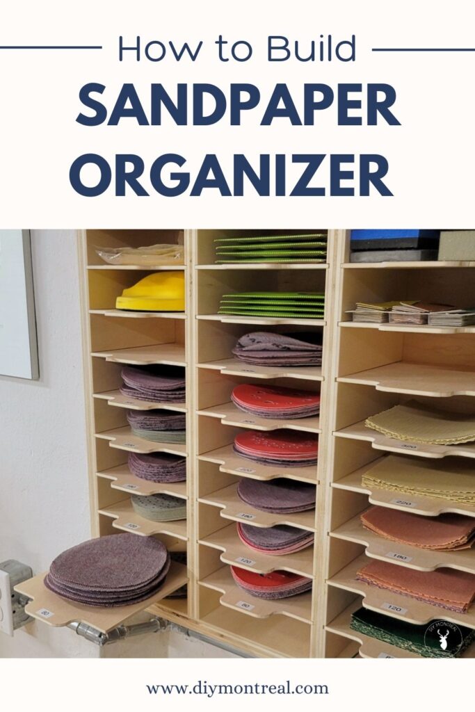 Sandpaper Organizer 