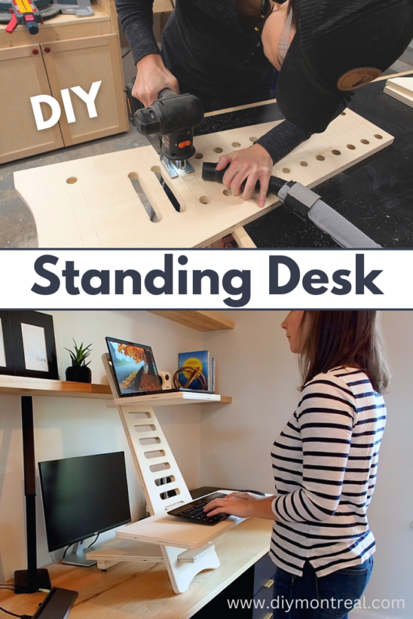 DIY Standing Desk Converter DIY Montreal   Standing Desk Converter Pinterest 600x900 