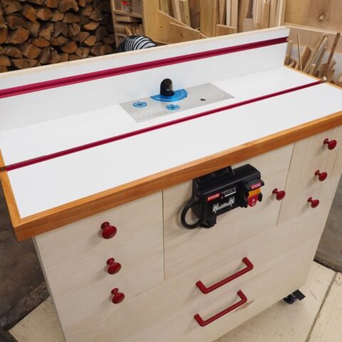 Router Table And Cabinet Build Plans Diy Montreal